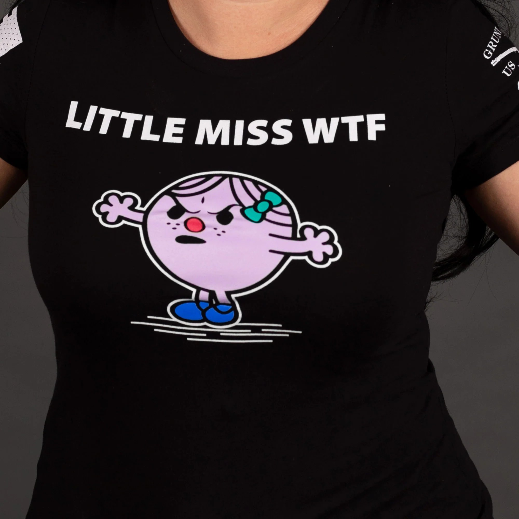 Women's WTF Slim Fit T-Shirt - Black