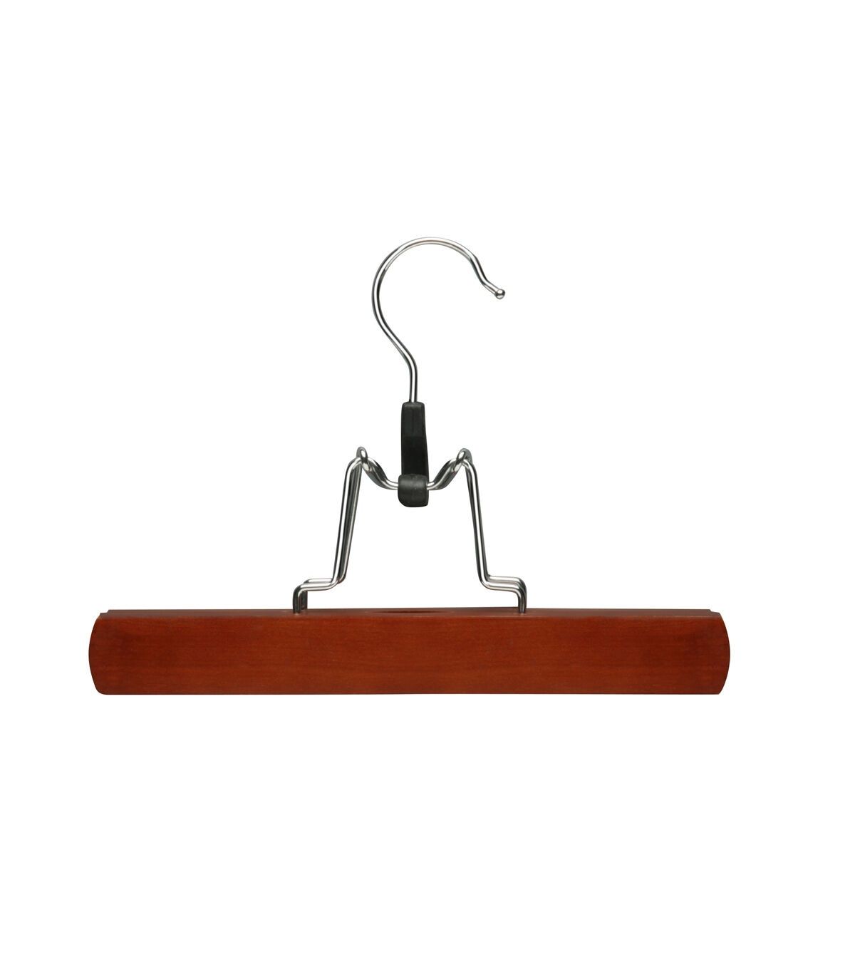Honey Can Do 9 x 6.5 Cherry Wood Pant Clamp Hangers 16pk