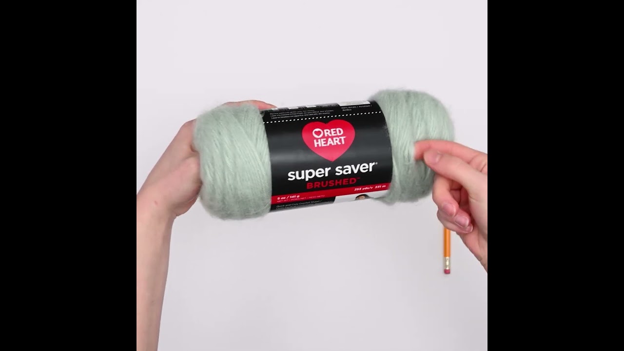 Red Heart Super Saver Brushed Soft 255yds Worsted Acrylic Yarn