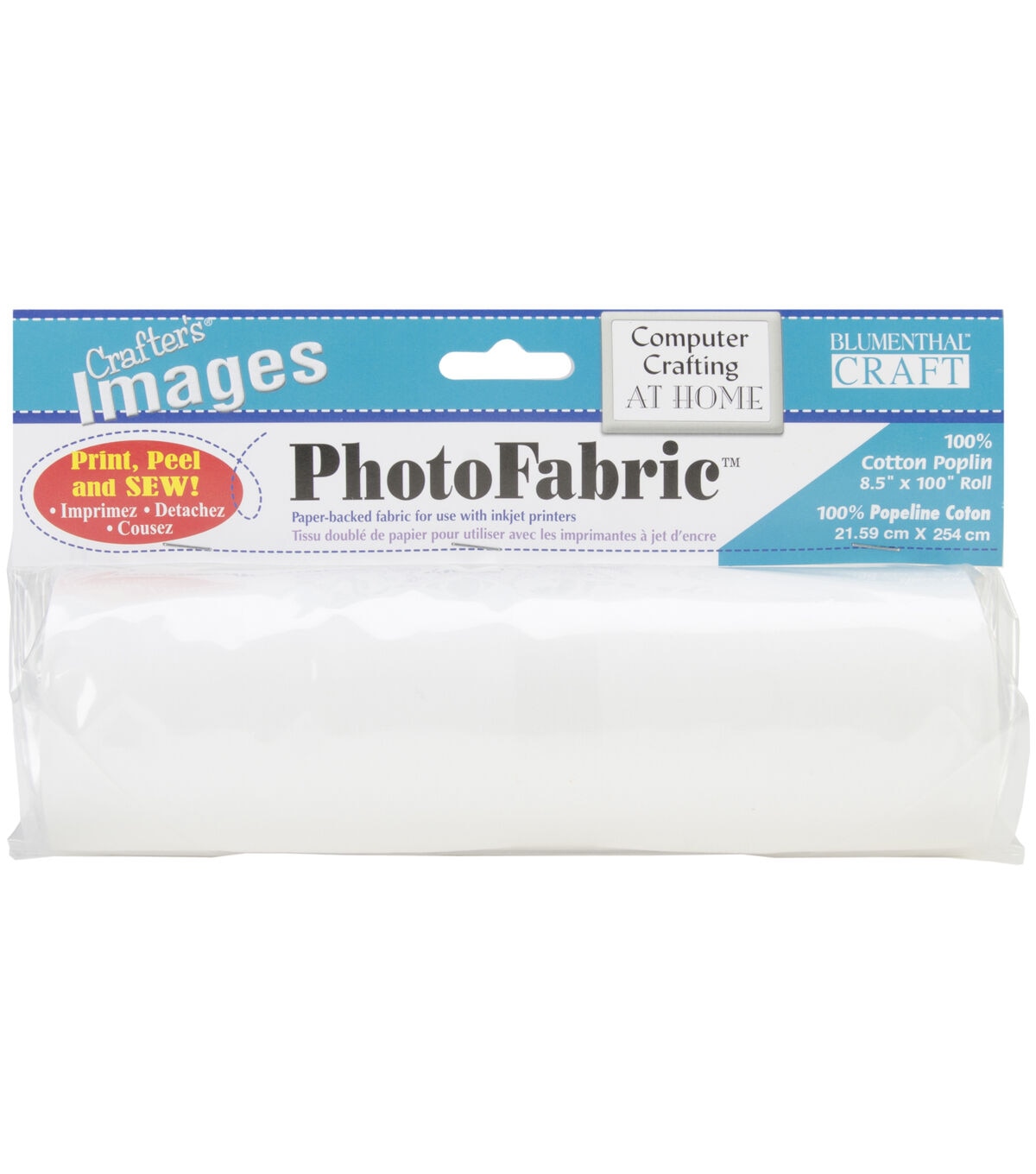 Blumenthal Craft 8.5 x 100 Photo Fabric Cotton Poplin Roll