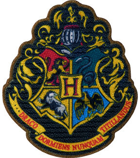 Warner Brothers 4 Warner Brother Harry Potter Shield Iron On Patch