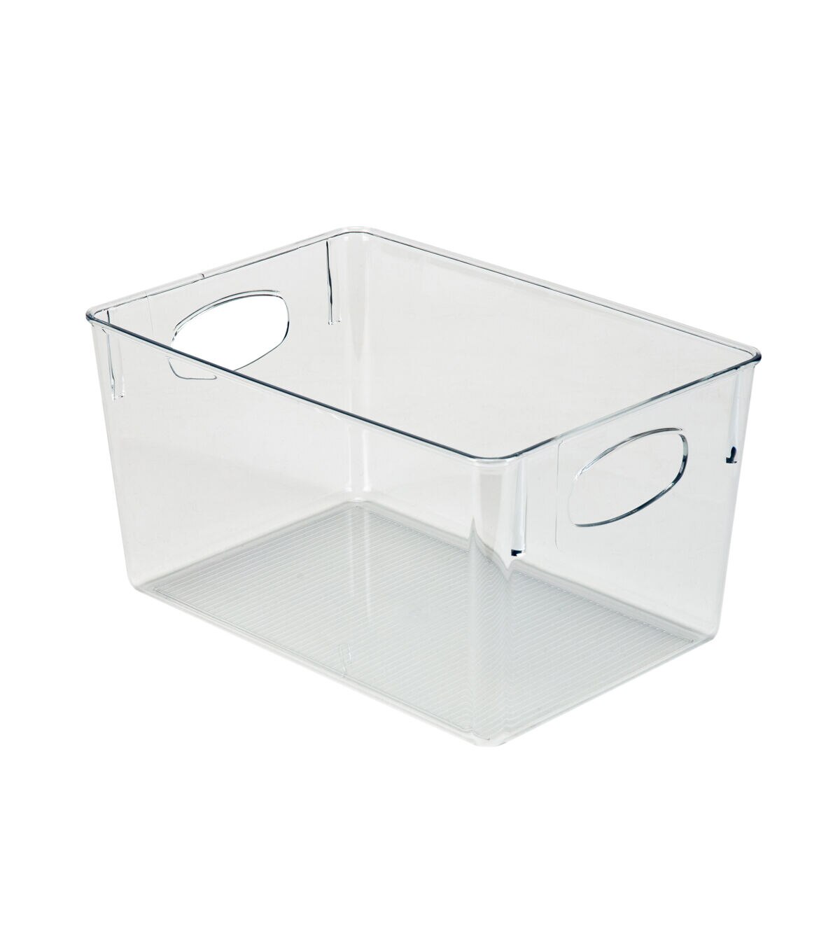 Simplify 11 Clear Horizontal Organizer With Cutout Handles