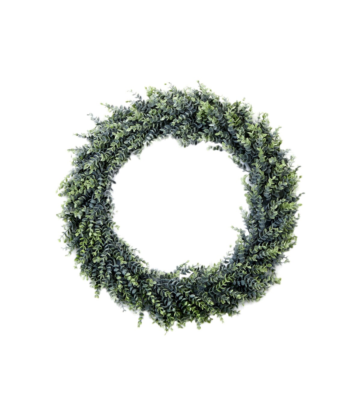 Nearly Natural 20 Green Artificial Eucalyptus Boxwood Wreath