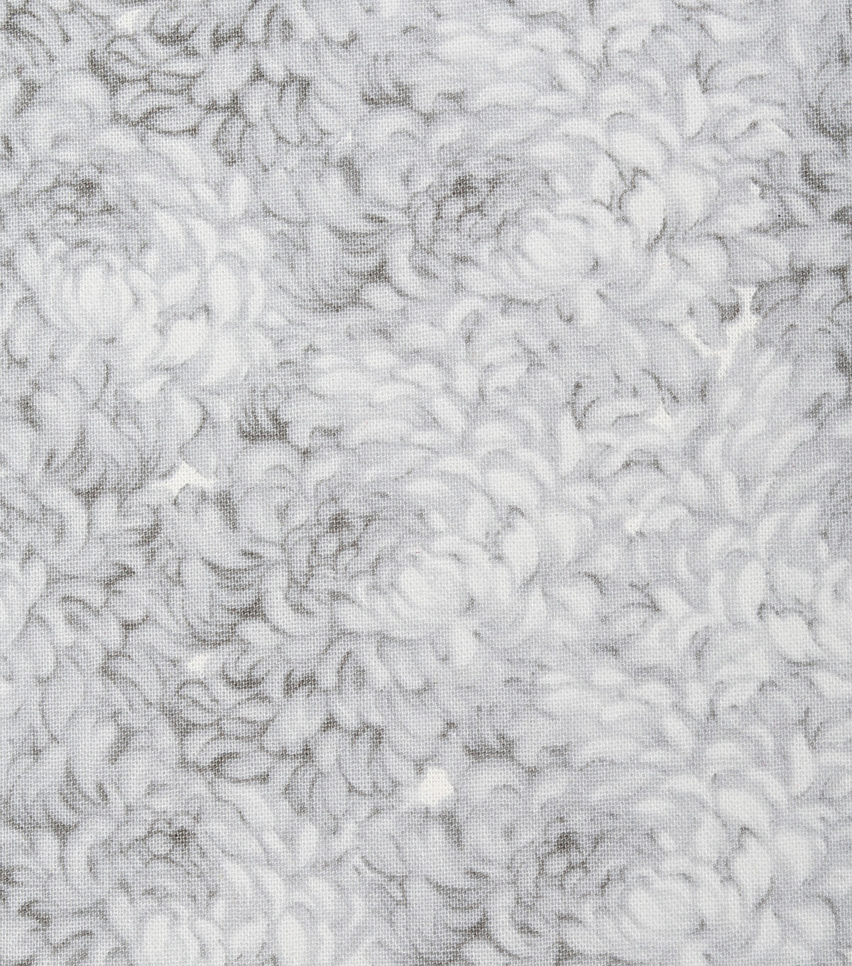 White Packed Petals Quilt Cotton Fabric by Keepsake Calico