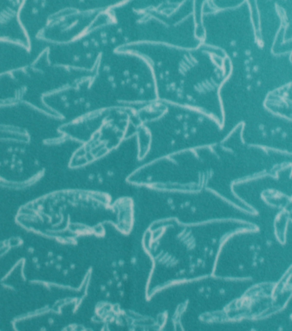 Scuba Ocean Blizzard Fleece Fabric