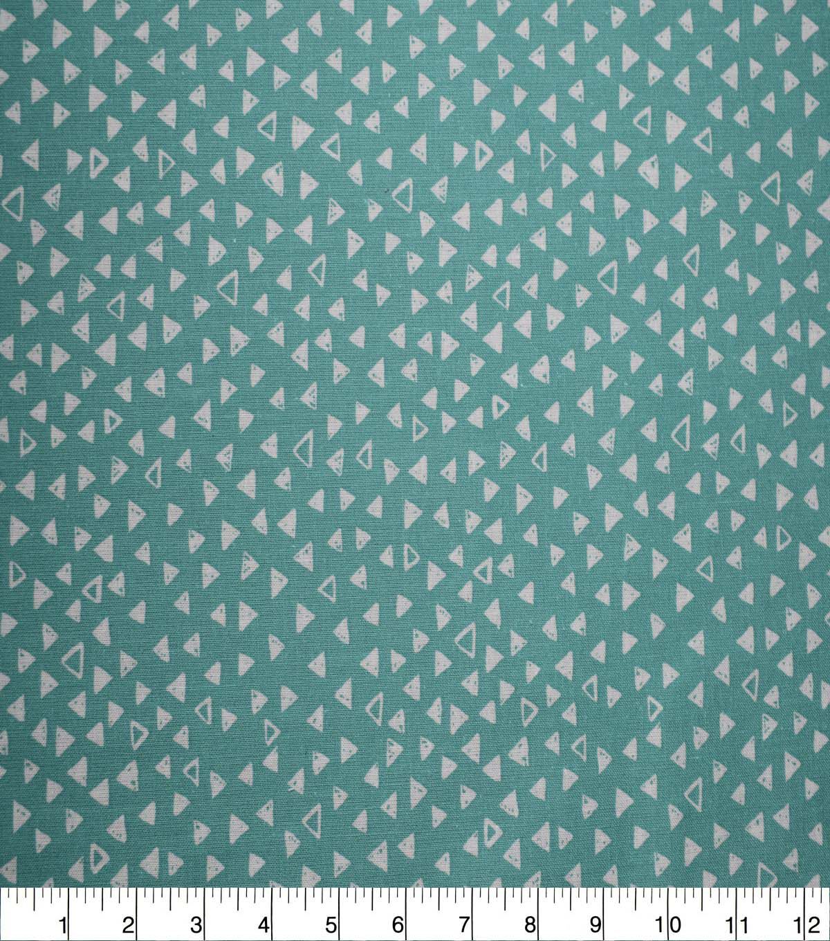 Triangles on Atlantis Cotton Fabric by Quilter's Showcase