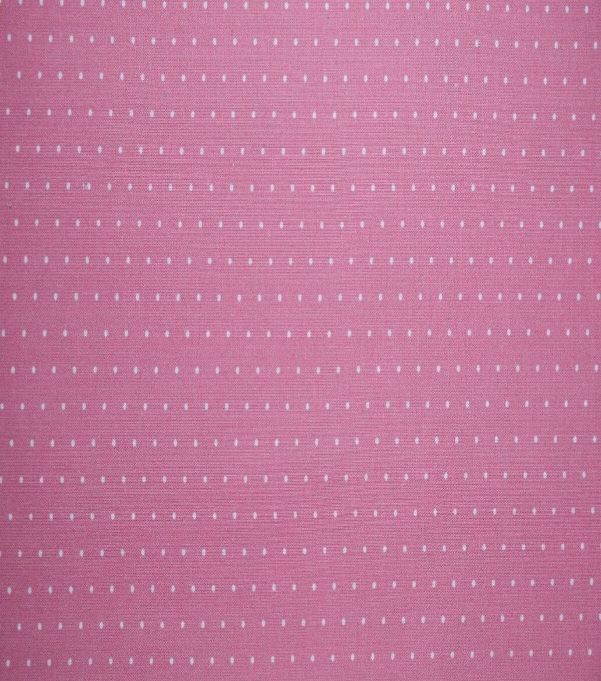White Dots on Pink Quilt Cotton Fabric by Quilter's Showcase