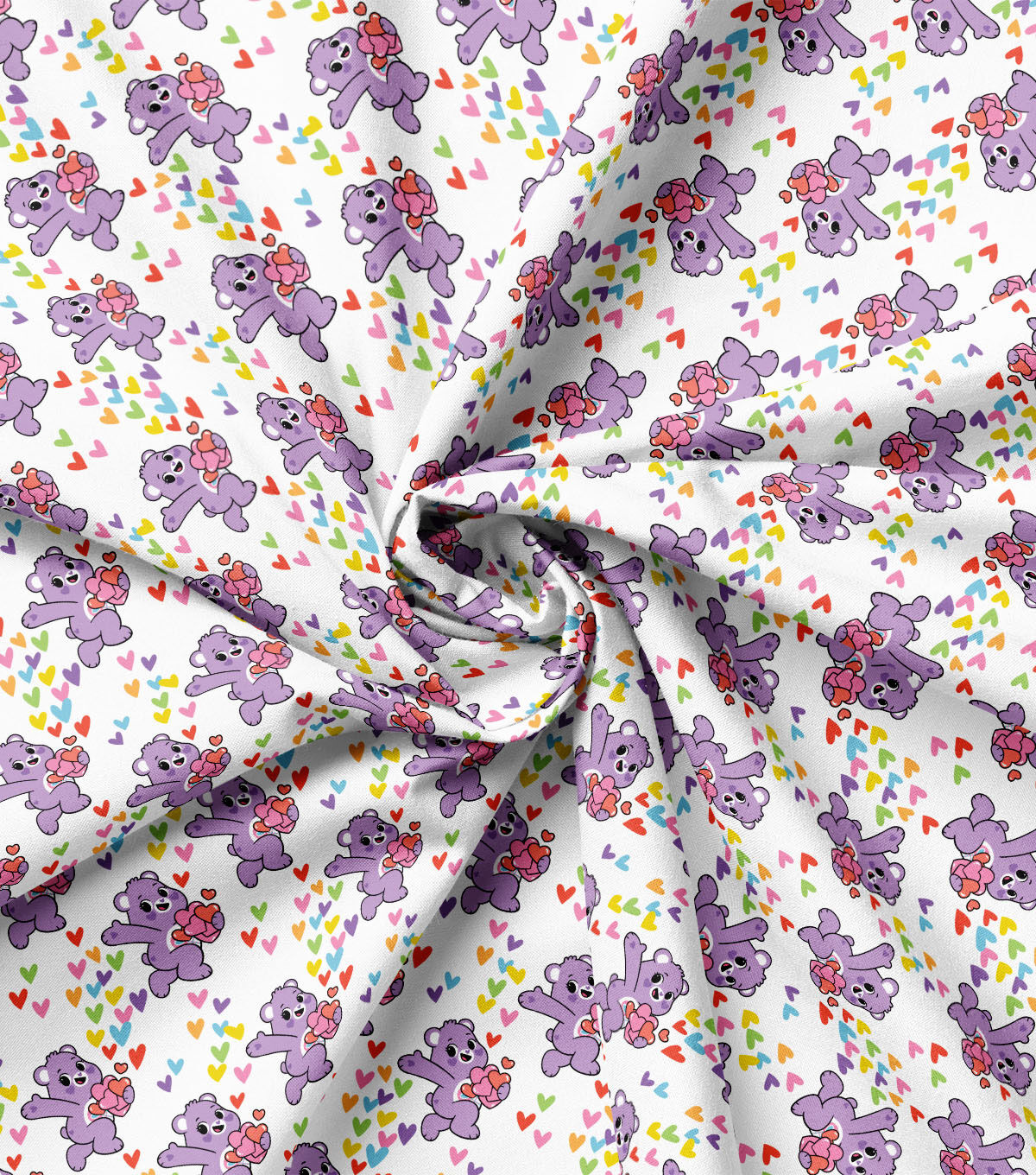 Care Bears Spread The Love Cotton Fabric