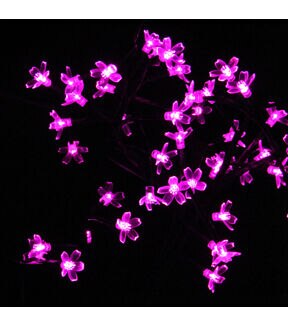 Northlight 18 LED Lighted Japanese Sakura Blossom Tree - Pink Lights