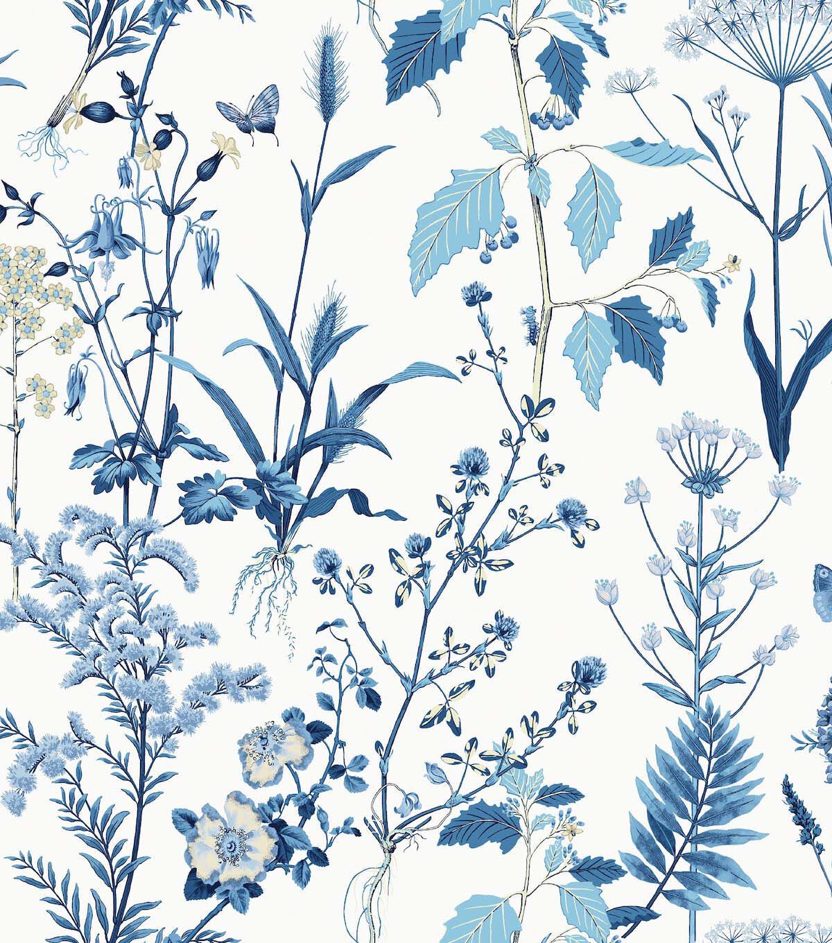 Surface Style 20.5' x 18' Sky Meadow Peel & Stick Wallpaper