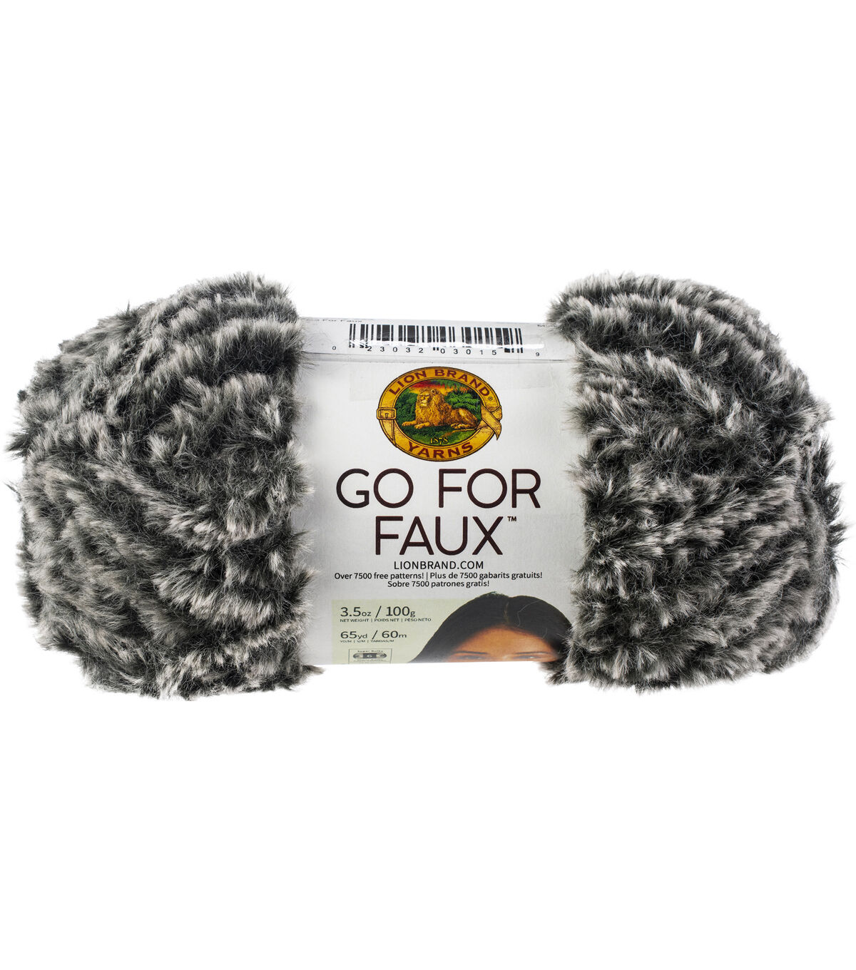 Lion Brand Go for Faux 64yds Super Bulky Polyester Yarn