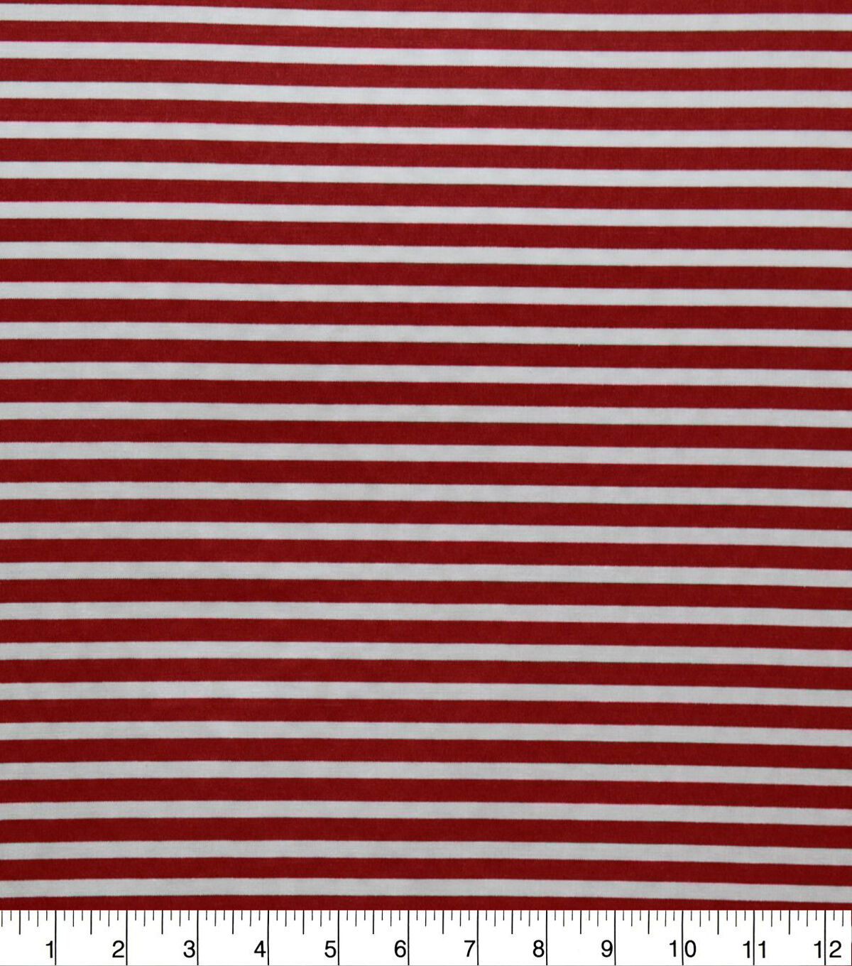 Red & White Striped Quilt Cotton Fabric by Quilter's Showcase