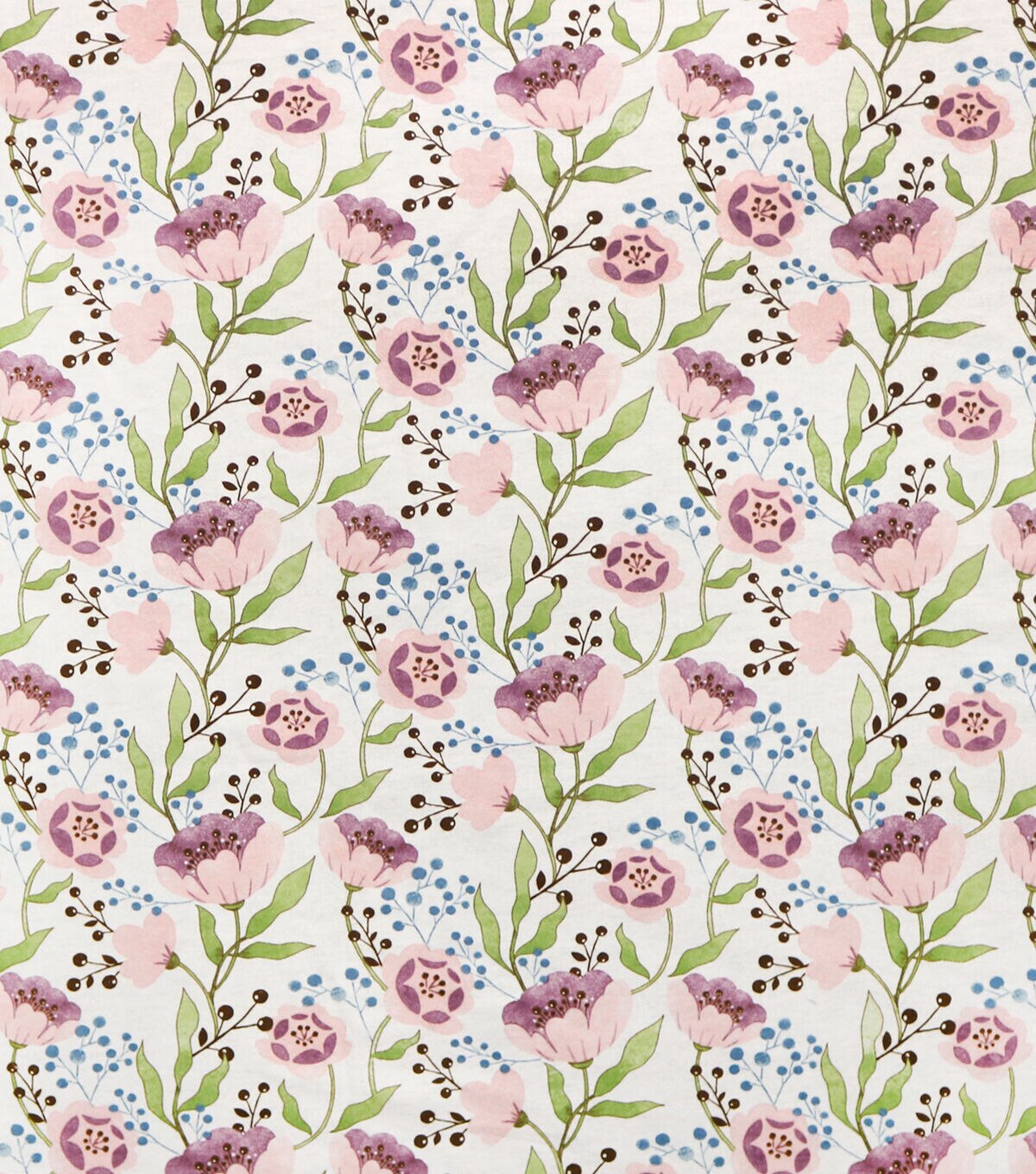 Springtime Blossom Super Snuggle Flannel Fabric