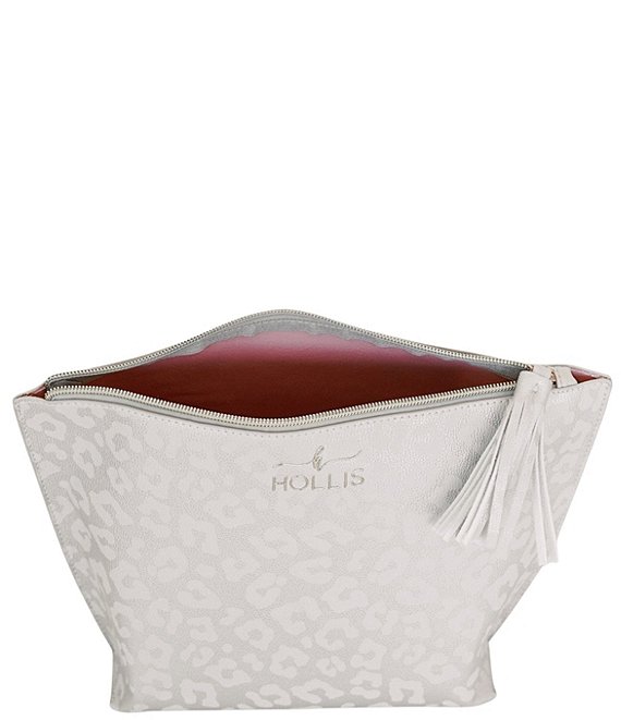 x Dillard's Champagne Leopard Vegan Leather Holy Chic Bag