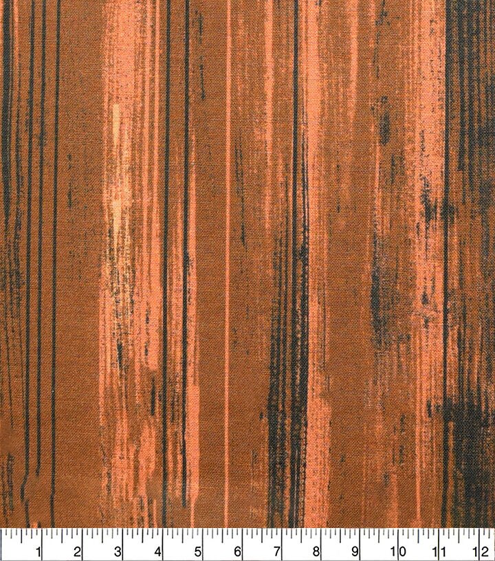 Brown Textured Woodgrain Cotton Fabric by Keepsake Calico