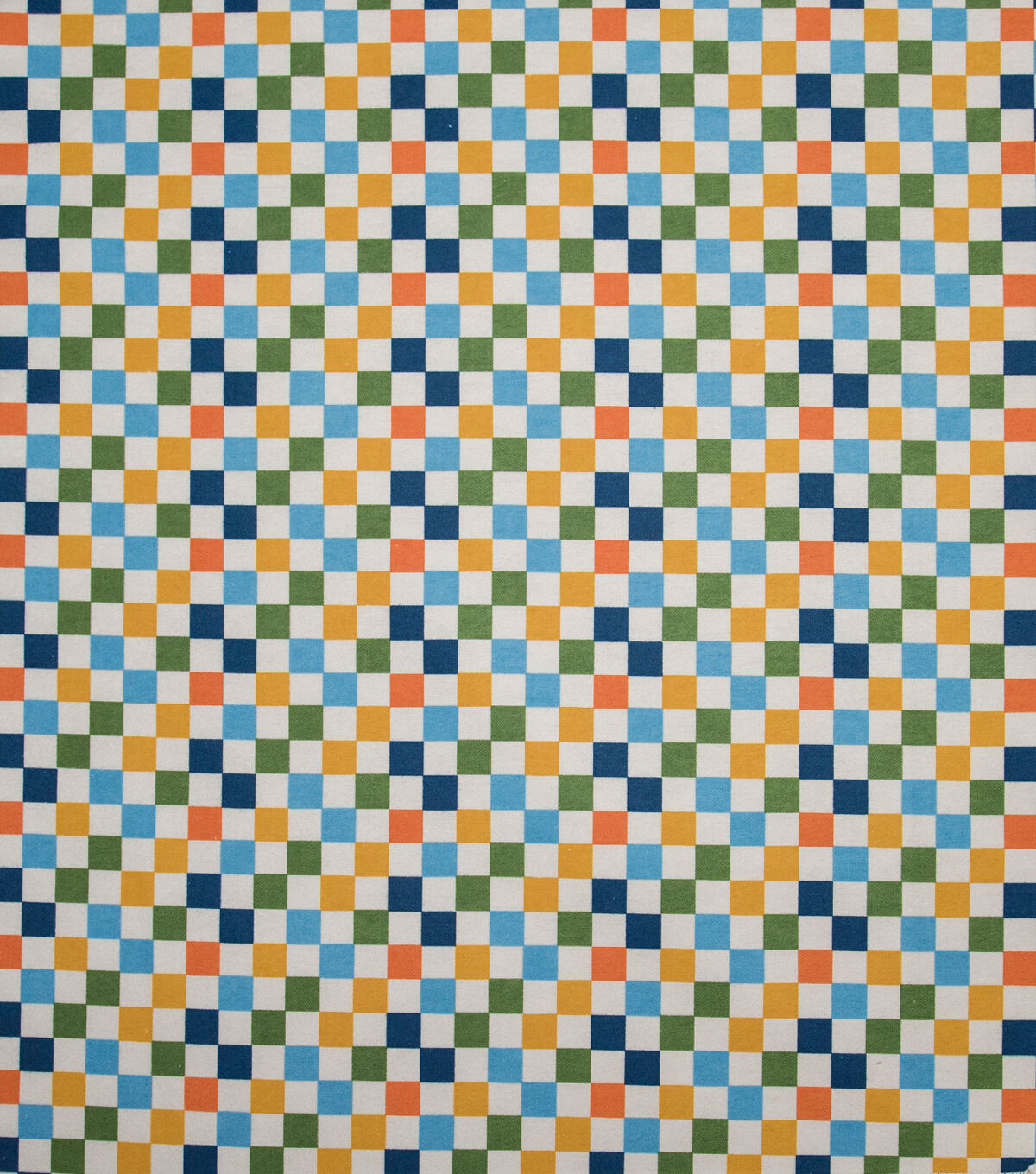 POP! Checkerboard Multi color Super Snuggle Flannel Fabric
