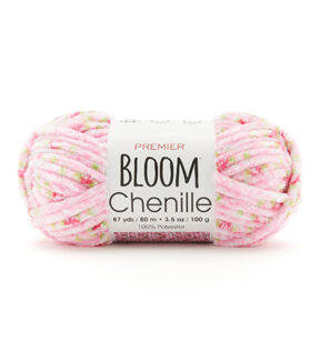 Premier Yarns Bloom Chenille 87yds Super Bulky Polyester Yarn