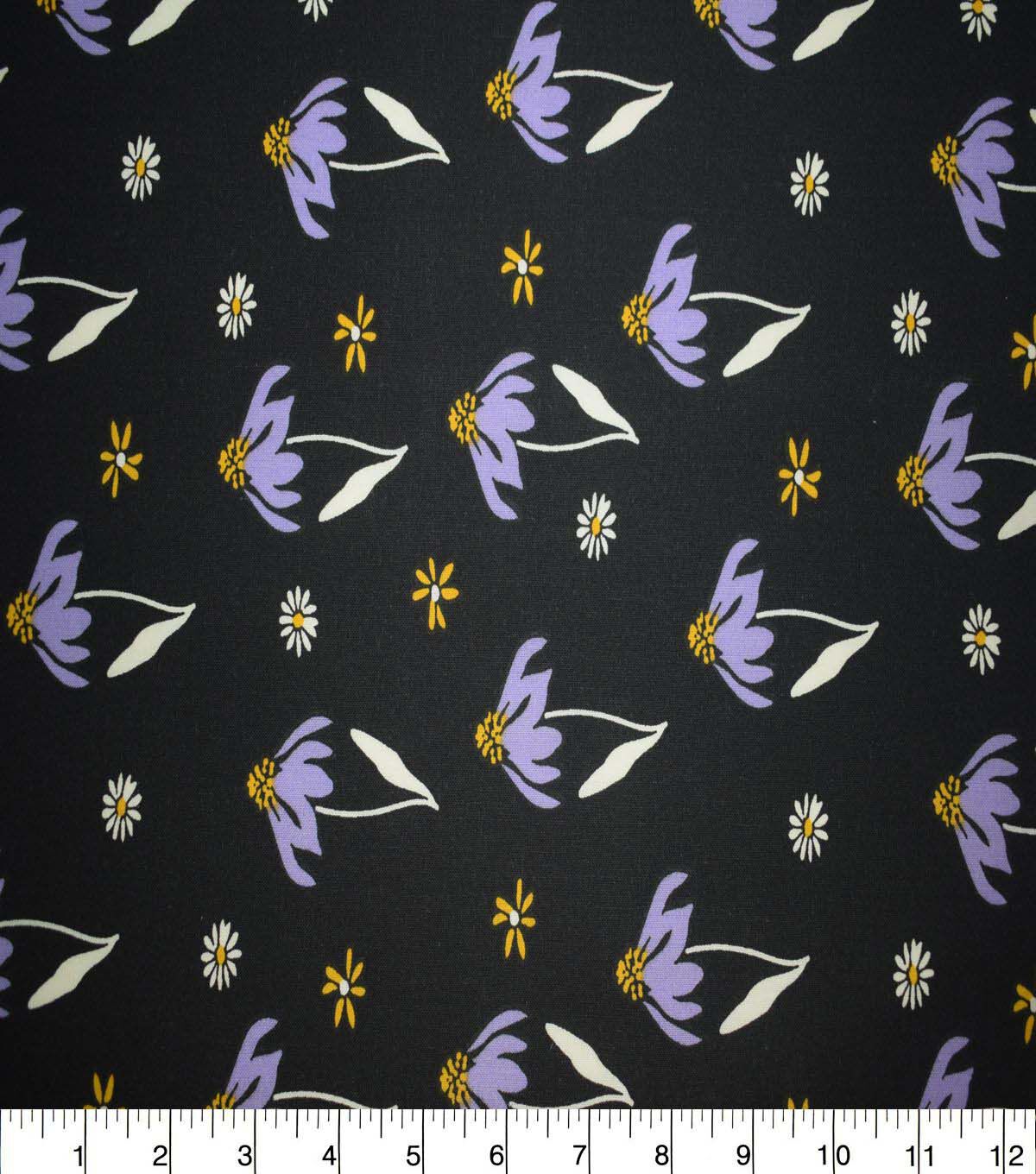 Black Eyed Susan Quilt Cotton Fabric by Quilter's Showcase