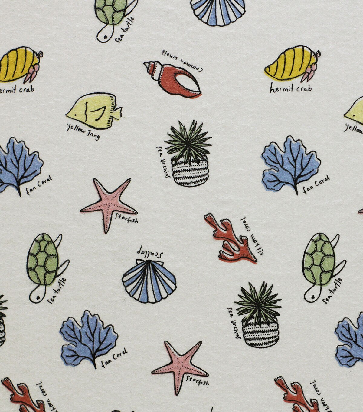 Super Snuggle POP! Shells Flannel Fabric