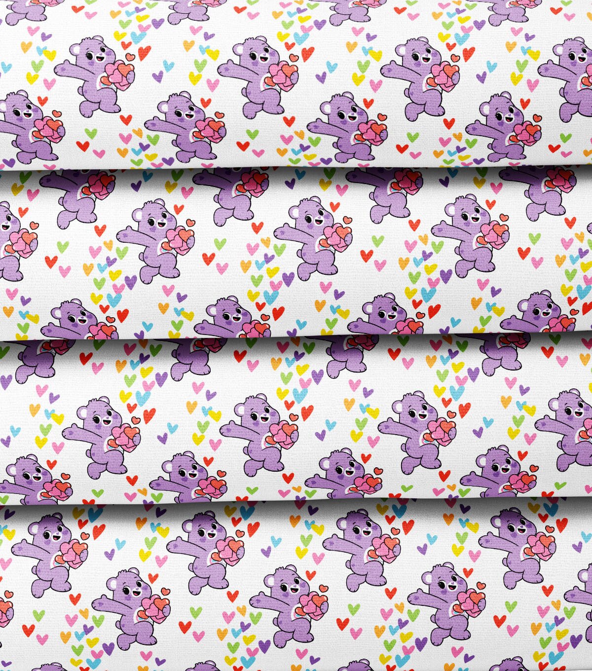 Care Bears Spread The Love Cotton Fabric