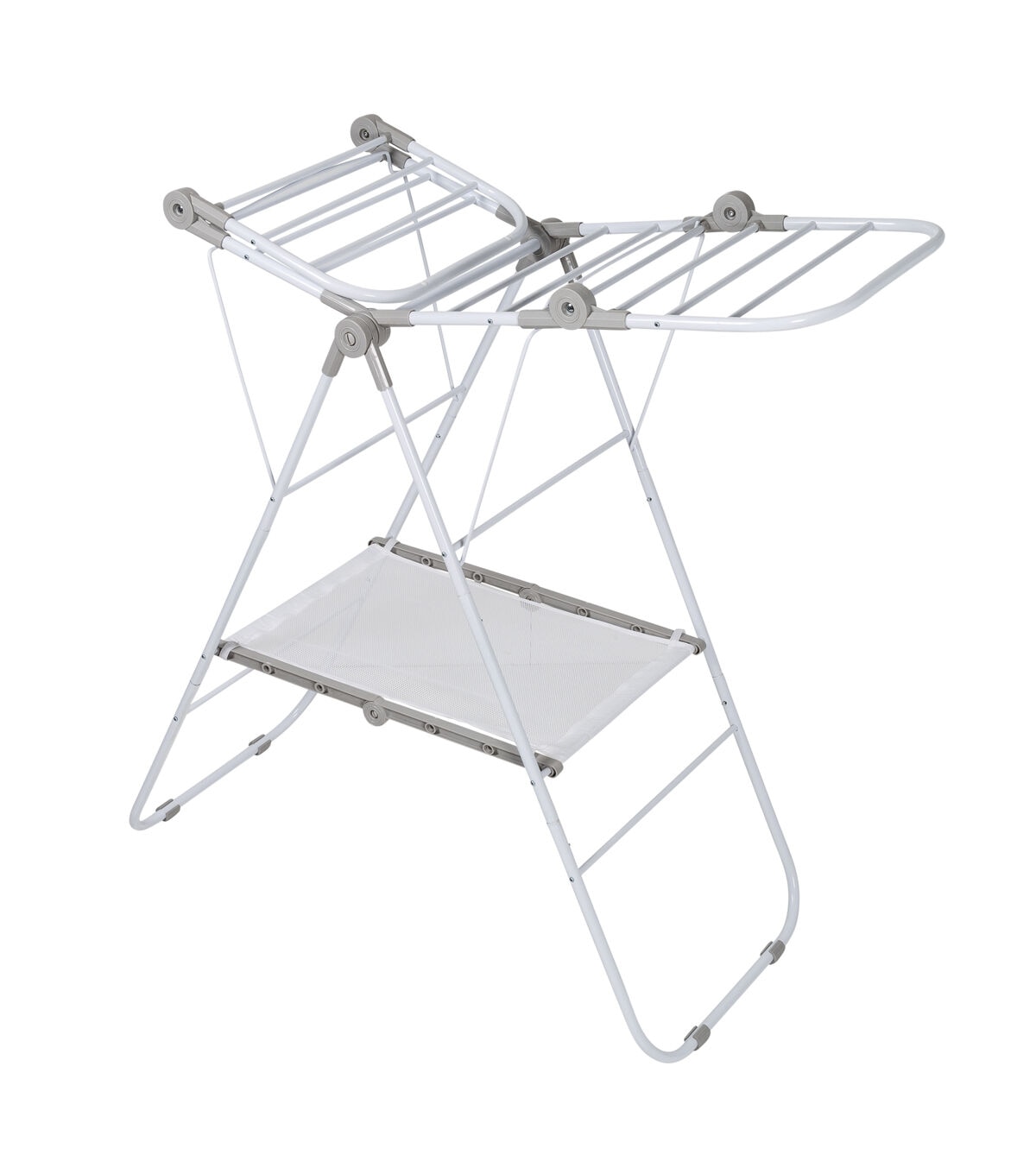 Narrow Drying Rack Honey Can Do 47 White Narrow Folding Wing Clothes Drying Rack 50lbs