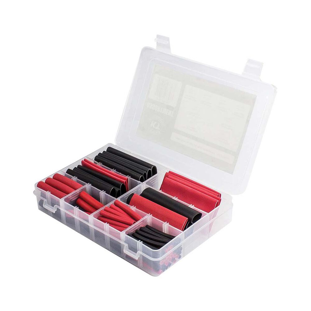 KT Cables Adhesive Heat Shrink, Dual Wall, 3mm to 25mm, Assorted Kit, 105 Pieces