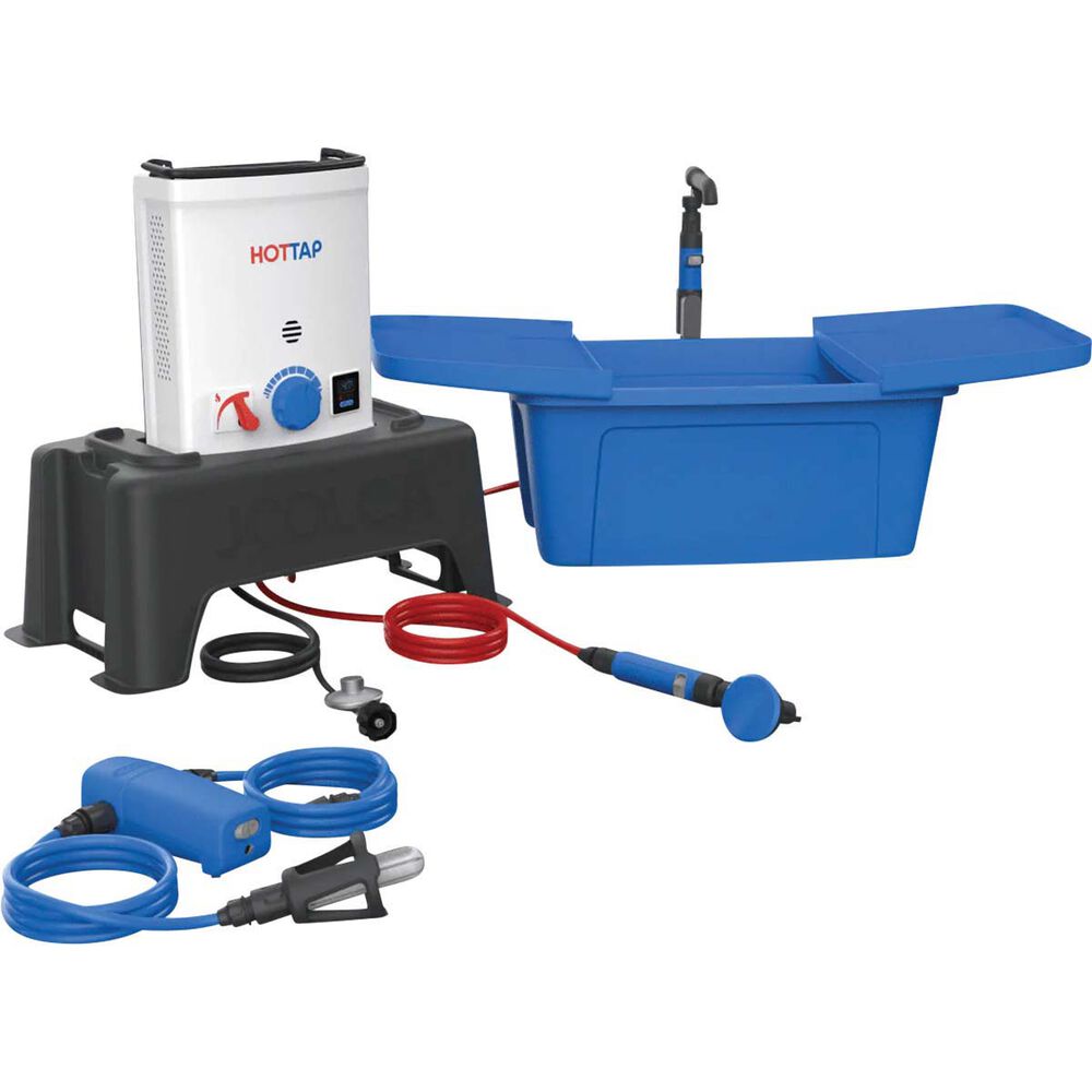 Camping Toilet and Shower Water Heaters and Pumps