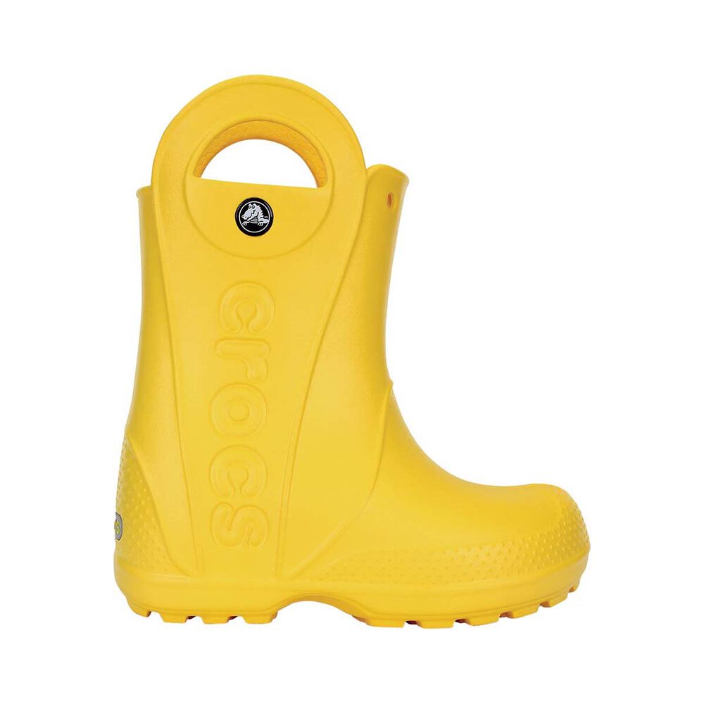 Crocs Kids' Handle It Rainboots Yellow