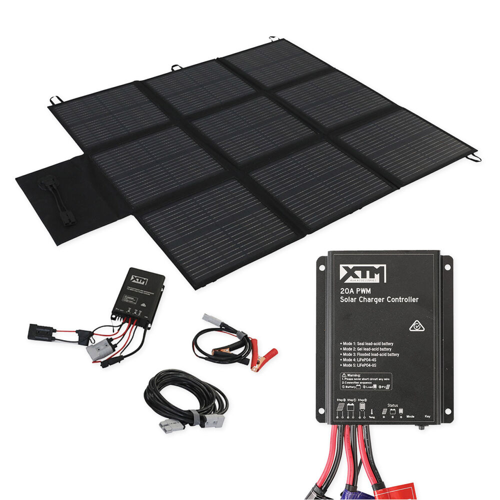 Lithium Compatible Folding Solar Blanket Set